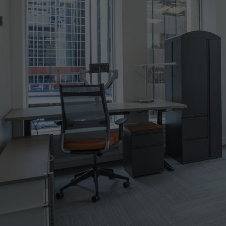 Desk office building