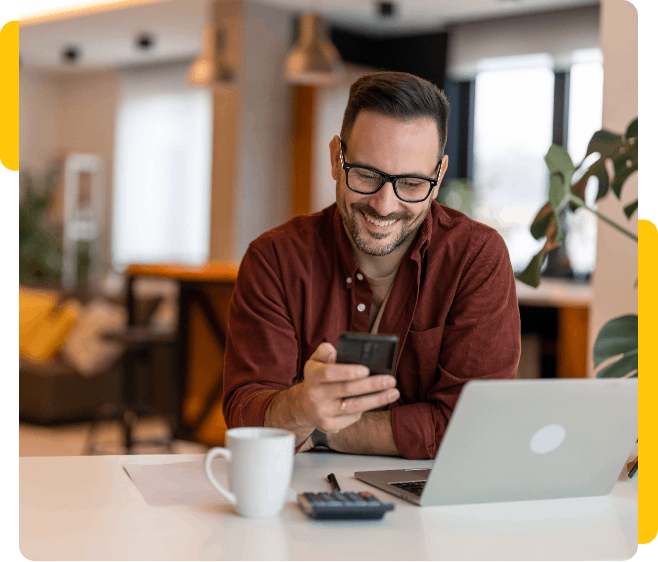 Man working at office